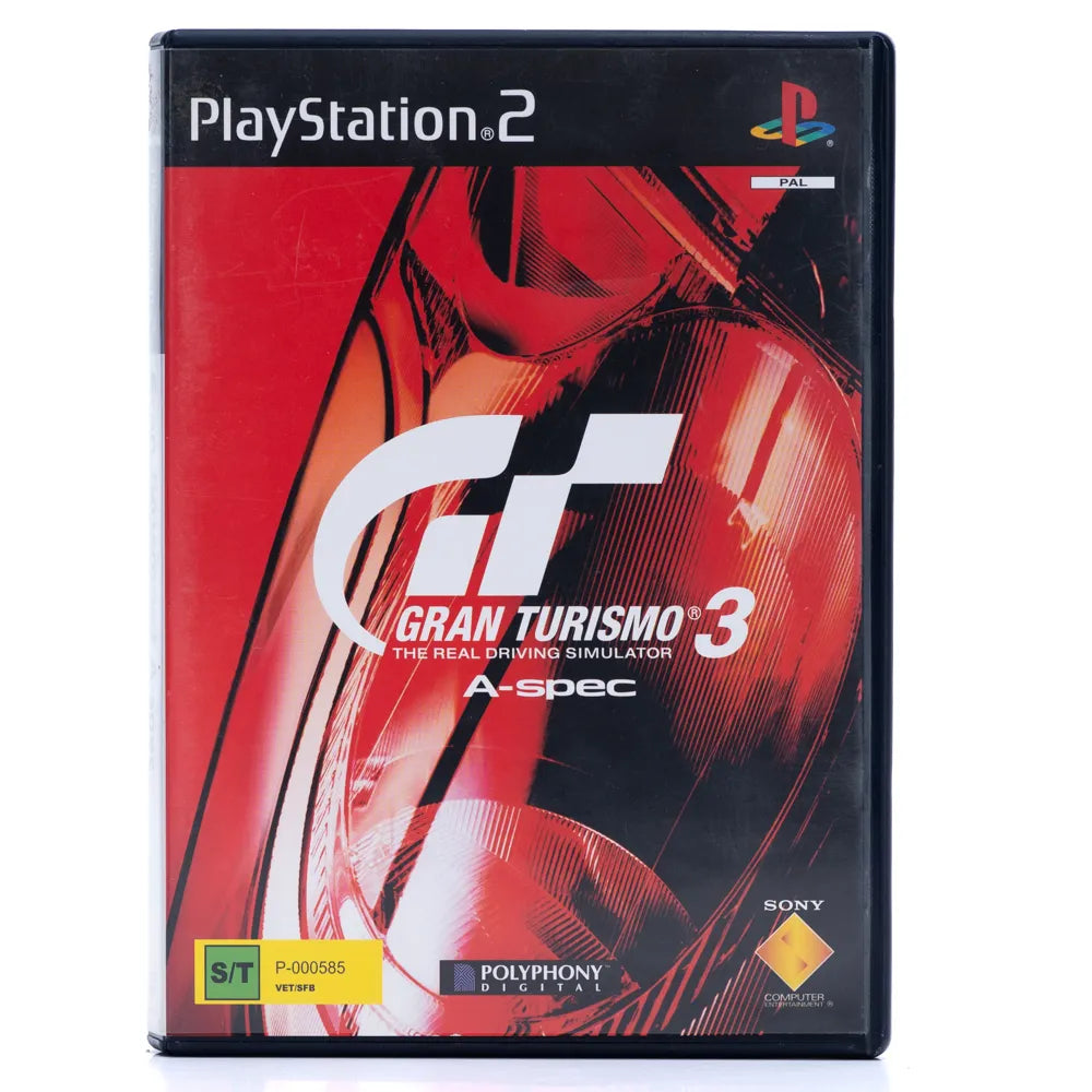 Gran Turismo 3: A-spec - PS2 spill - Retrospillkongen