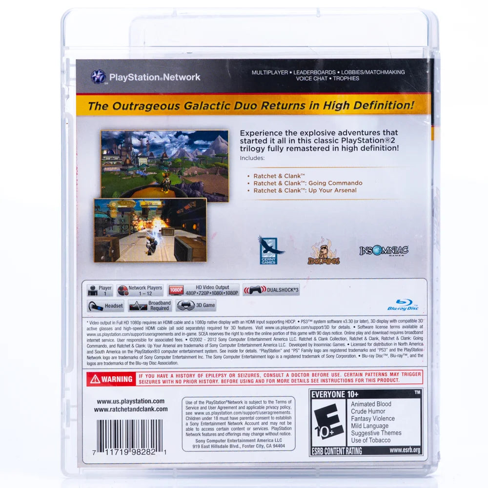 Ratchet & Clank Collection - PS3 Spill - Retrospillkongen