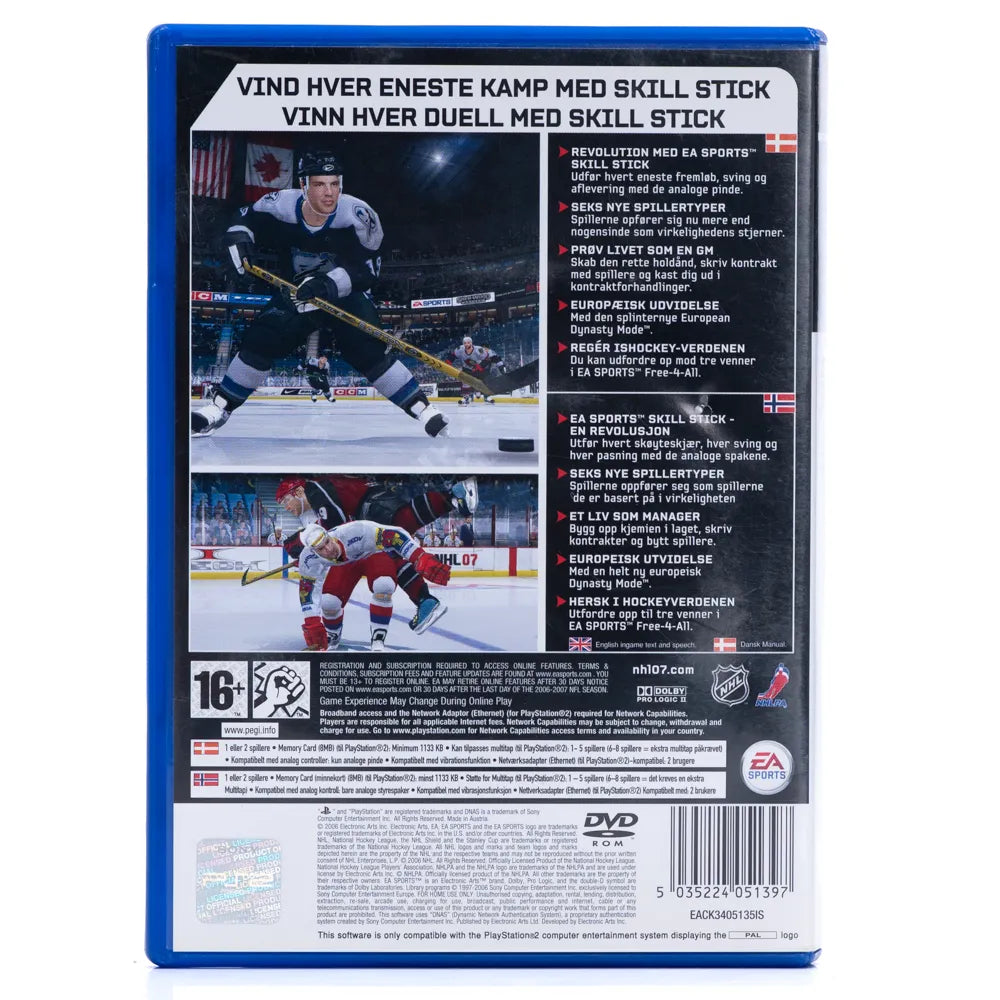 NHL 07 - PS2 Spill - Retrospillkongen