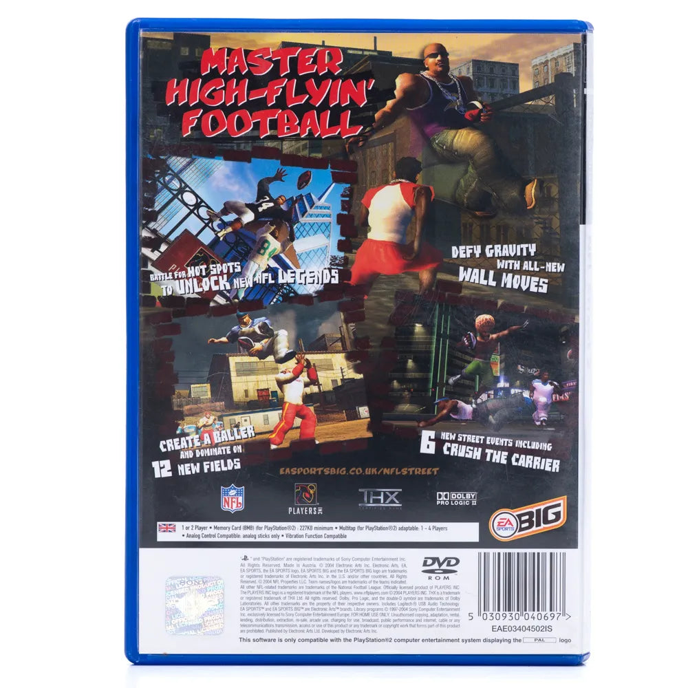 NFL Street 2 - PS2 spill - Retrospillkongen