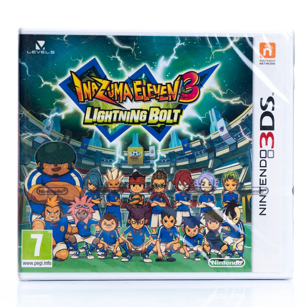Inazuma Eleven 3 Lightning Bolt (forseglet) - Nintendo 3DS spill