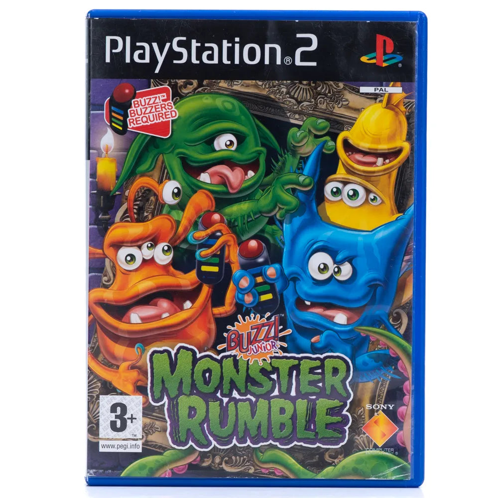 Buzz! Junior: Monster Rumble - PS2 spill - Retrospillkongen