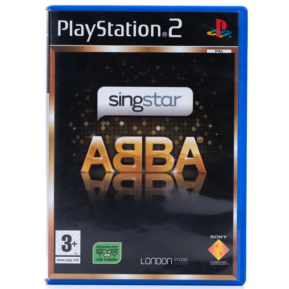 Singstar ABBA - PS2 spill - Retrospillkongen