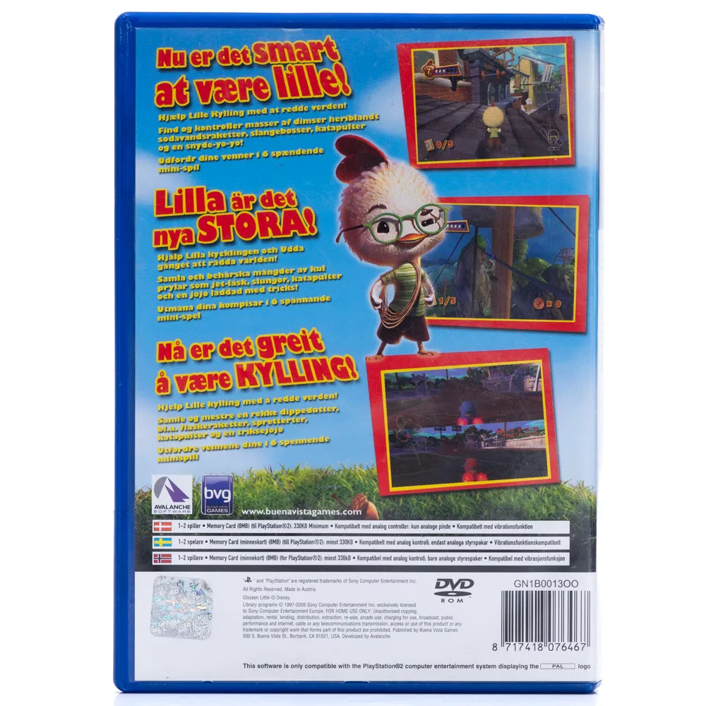 Disney's Chicken Little - PS2 spill