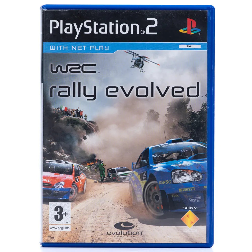WRC: Rally Evolved - PS2 spill - Retrospillkongen