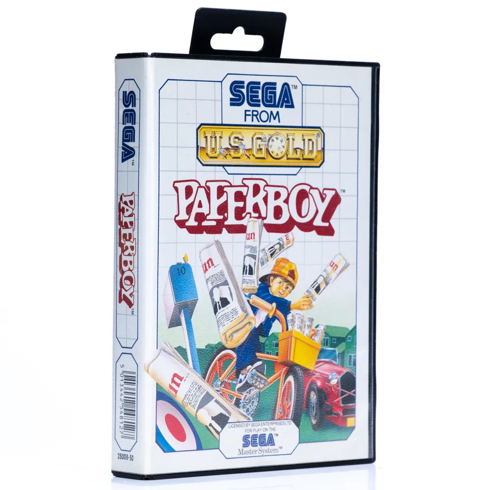 Paperboy - Sega Master System spill - Retrospillkongen