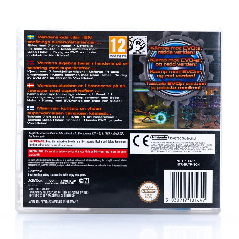 Generator Rex: Agent of Providence - Nintendo DS spill - Retrospillkongen