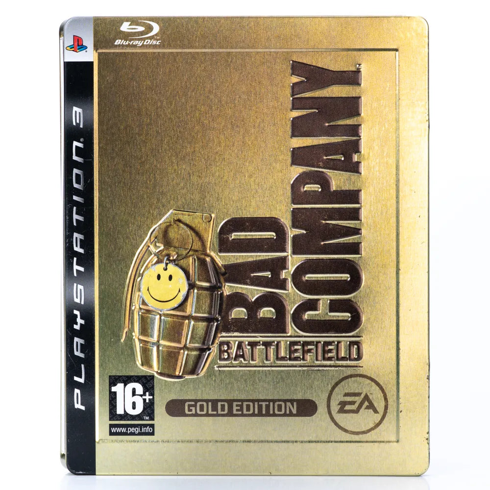 Battlefield: Bad Company - Gold Edition - PS3 Spill (Steelbook) - Retrospillkongen