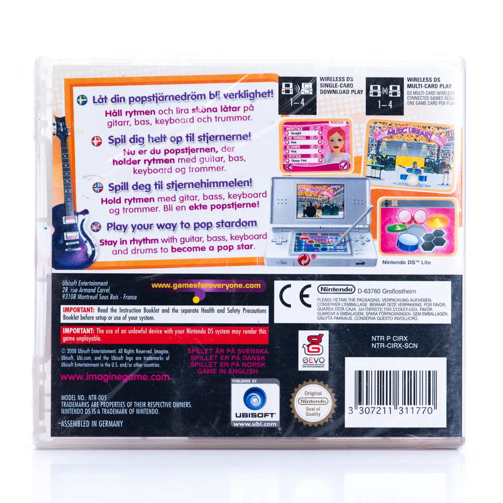 Imagine Girl Band (Forseglet) - Nintendo DS spill - Retrospillkongen