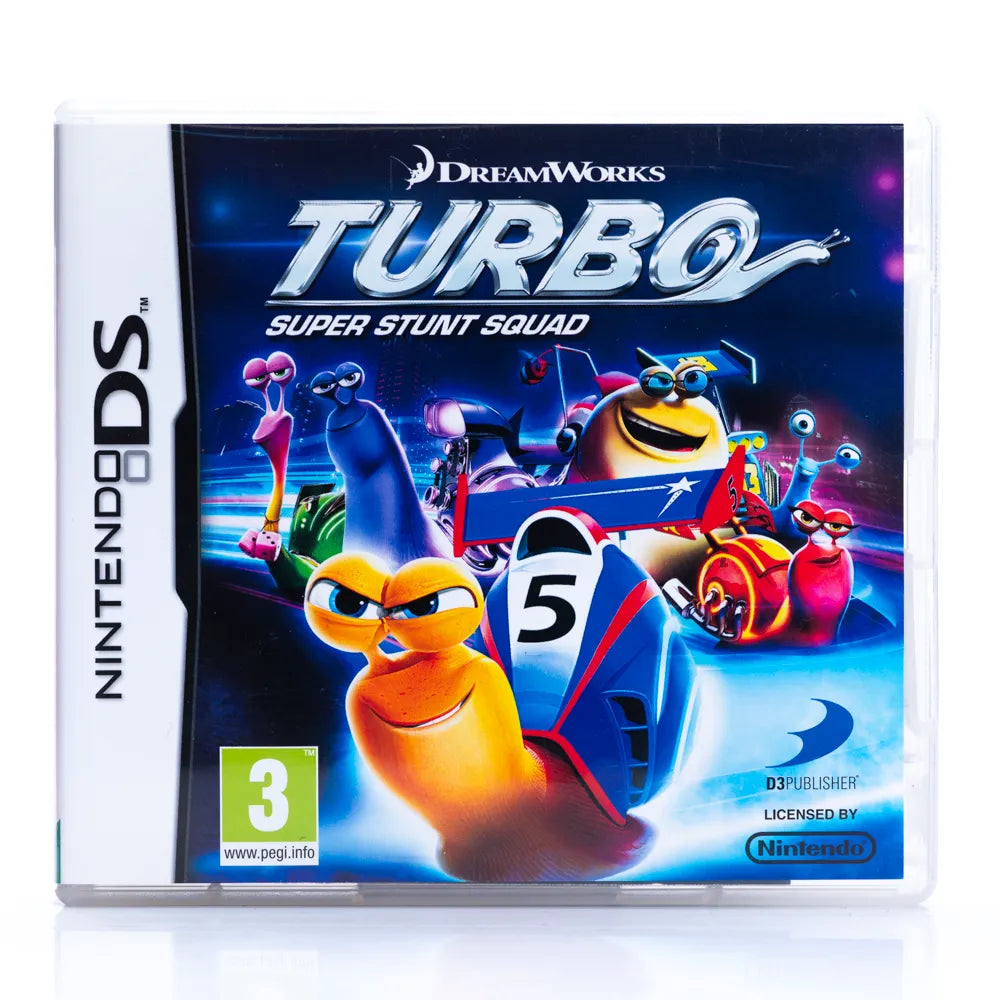 Dreamworks Turbo: Super Stunt Squad - Nintendo DS spill - Retrospillkongen