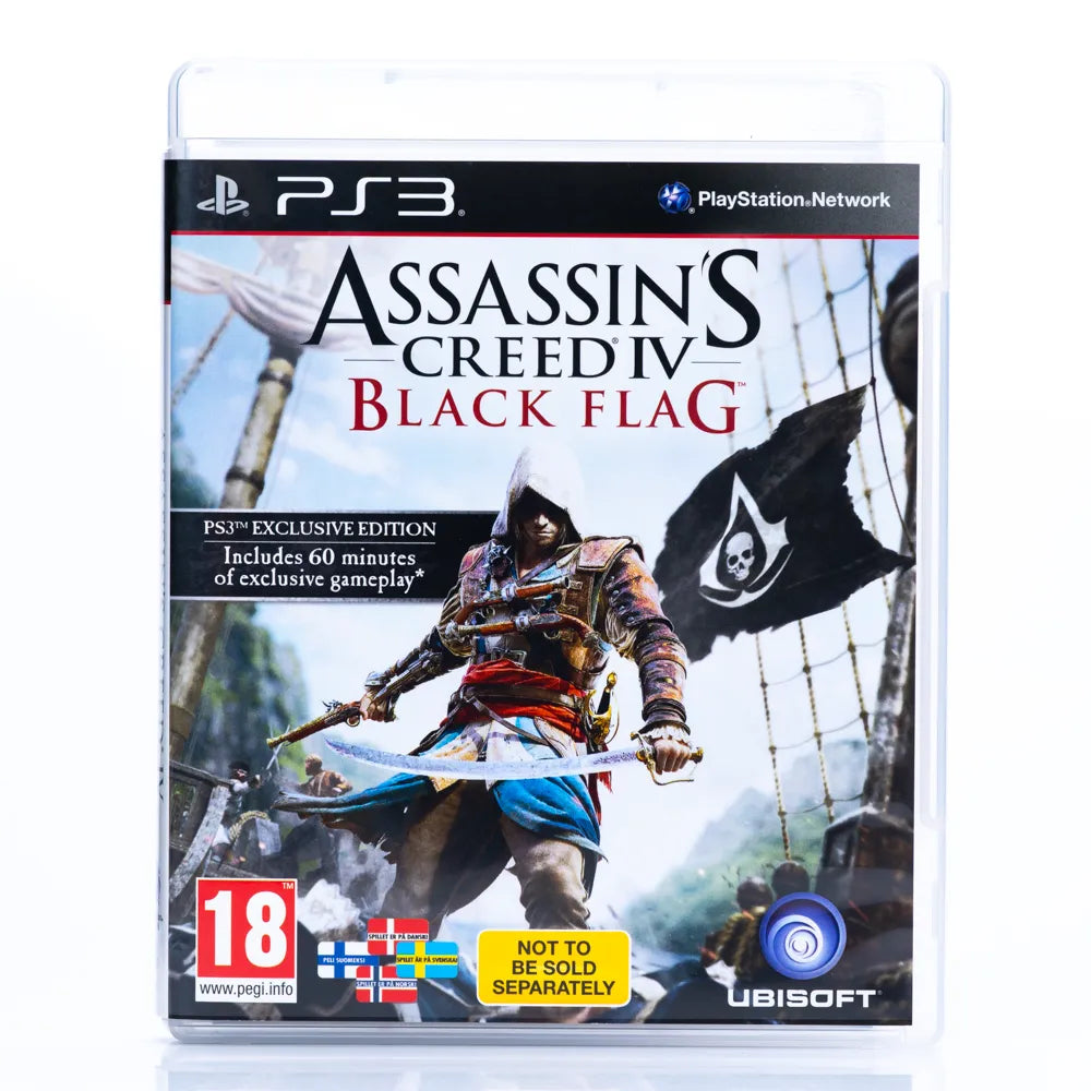 Assassin's Creed IV: Black Flag (Skull Edition) - PS3 spill (Steelbook) - Retrospillkongen