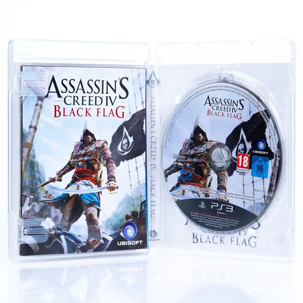 Assassin's Creed IV: Black Flag (Skull Edition) - PS3 spill (Steelbook) - Retrospillkongen
