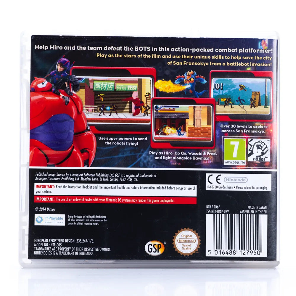 Big Hero 6: Battle in the Bay - Nintendo DS spill - Retrospillkongen