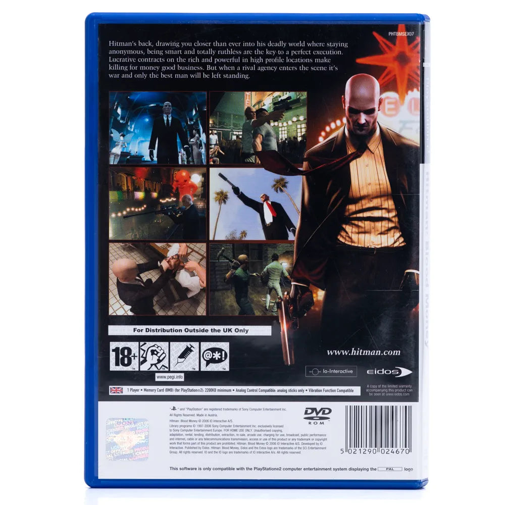 Hitman Blood Money - PS2 spill - Retrospillkongen