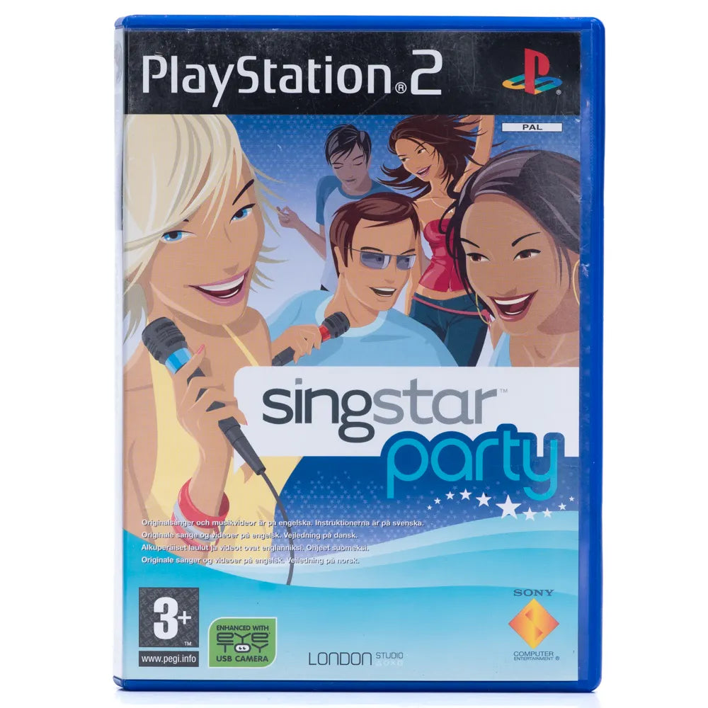 Singstar Party - PS2 spill - Retrospillkongen