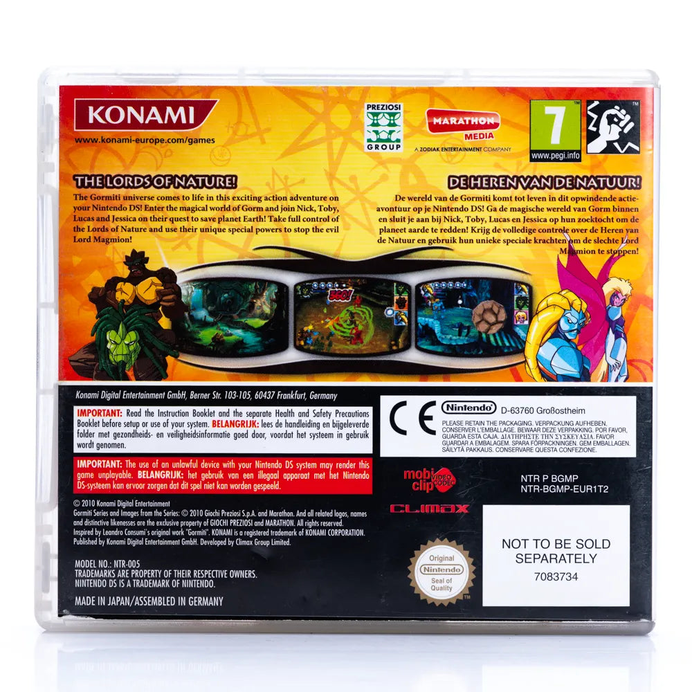 Gormiti: The Lords of Nature! - Nintendo DS spill - Retrospillkongen