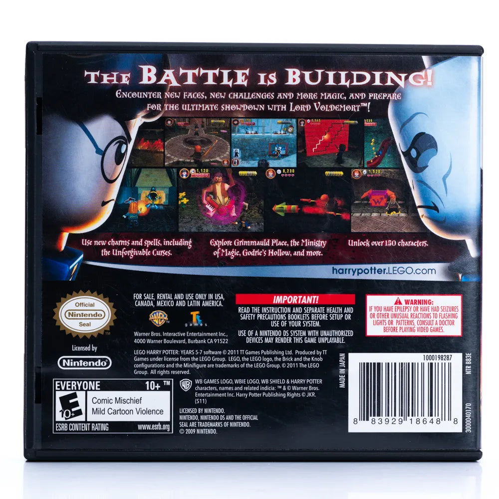 LEGO Harry Potter Years 5-7 - Nintendo DS spill - Retrospillkongen
