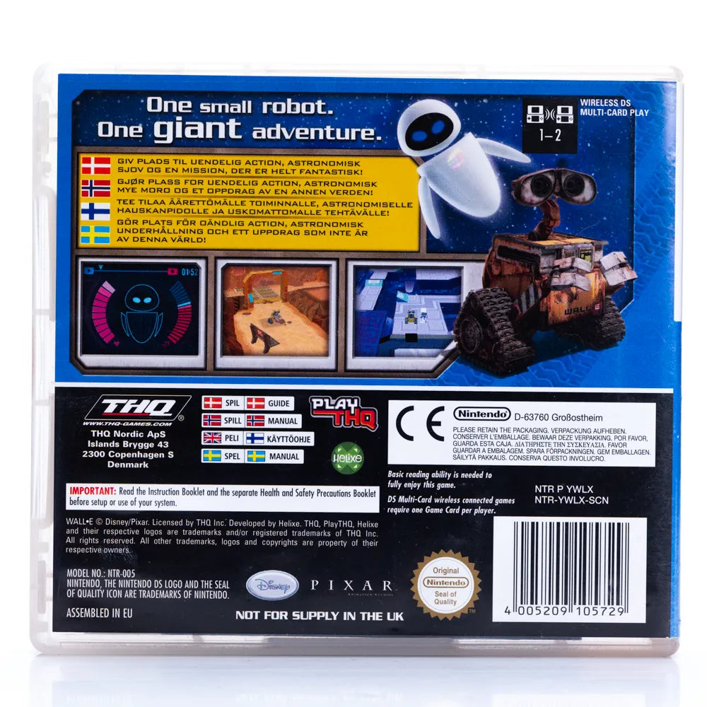 WALL•E - Nintendo DS spill - Retrospillkongen