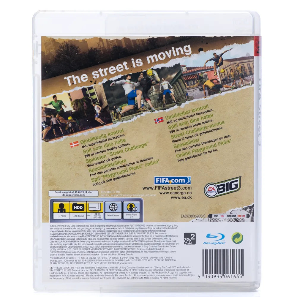 FIFA Street 3 - PS3 spill - Retrospillkongen