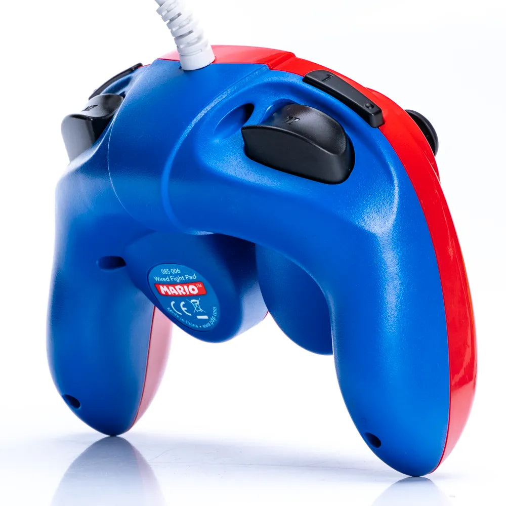 PDP Rød Mario Kontroller for Nintendo Wii og WiiU - Retrospillkongen
