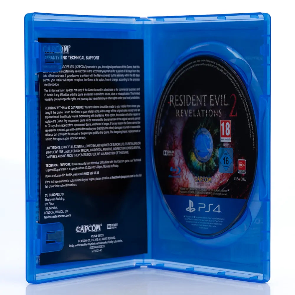 Resident Evil: Revelations 2 - PS4 spill - Retrospillkongen