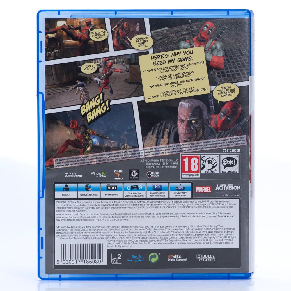 Deadpool - PS4 spill - Retrospillkongen