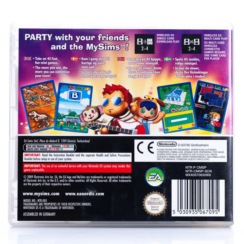 MySims Party - Nintendo DS - Retrospillkongen