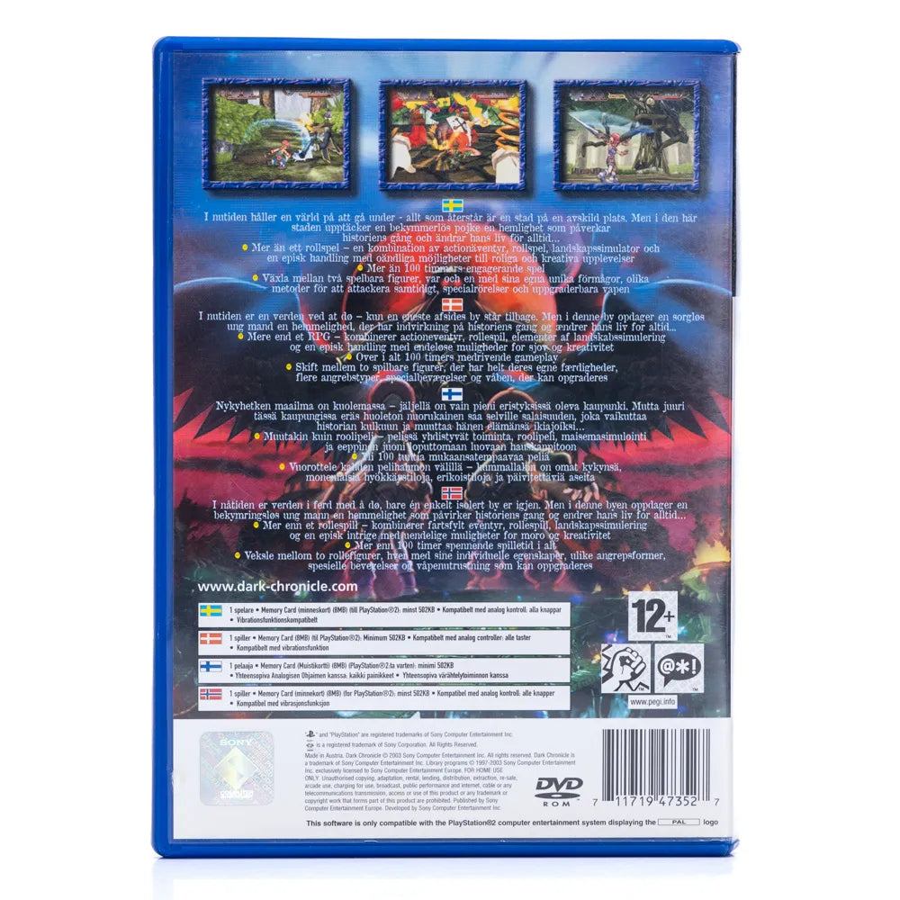 Dark Chronicle - PS2 spill - Retrospillkongen