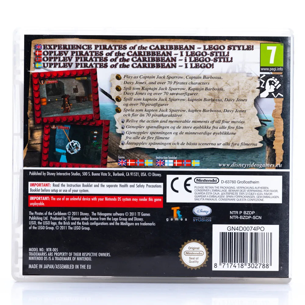 LEGO Pirates of the Caribbean: The Video Game - Nintendo DS spill - Retrospillkongen