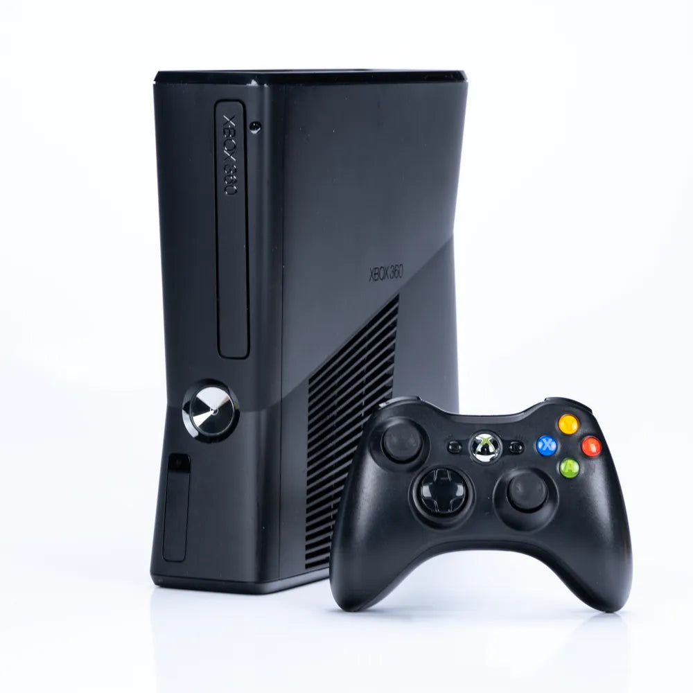 Microsoft Xbox 360 250 GB Konsoll i Eske (Matt svart) - Retrospillkongen
