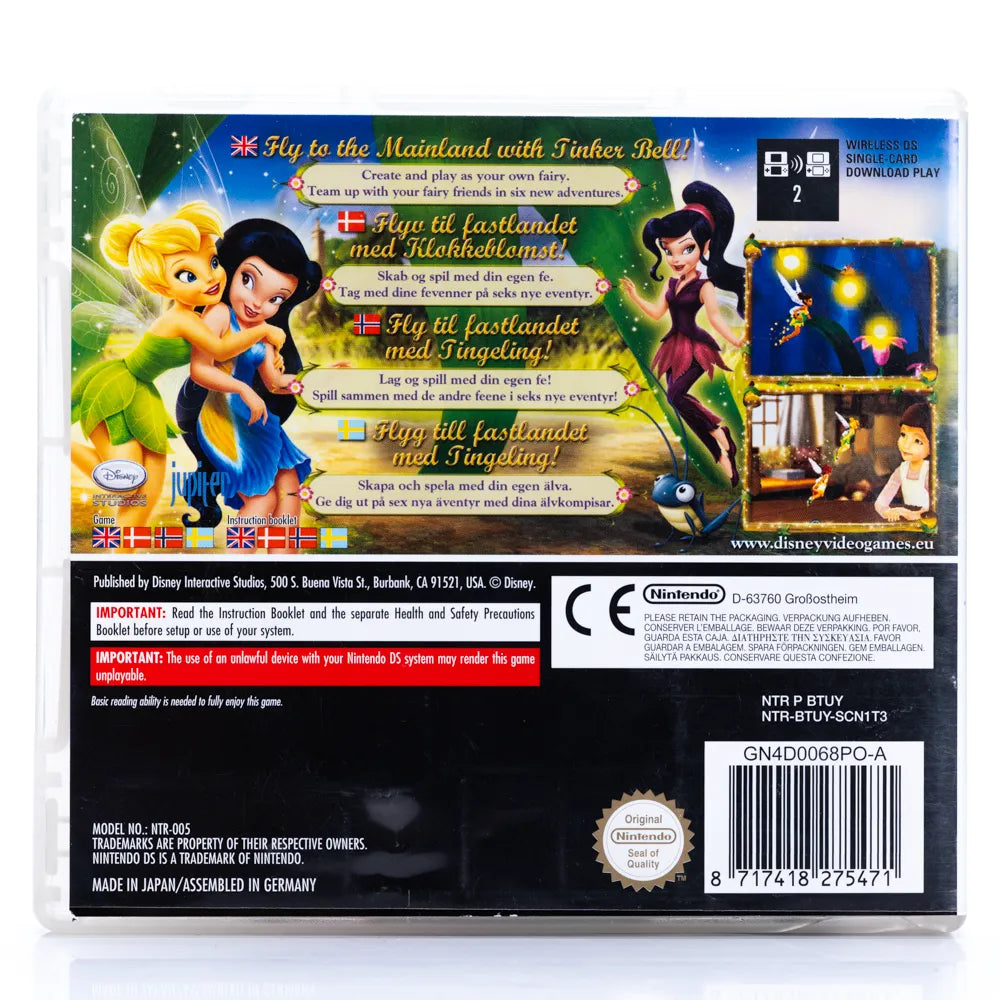 Tinker Bell and the Great Fairy Rescue - Nintendo DS spill - Retrospillkongen