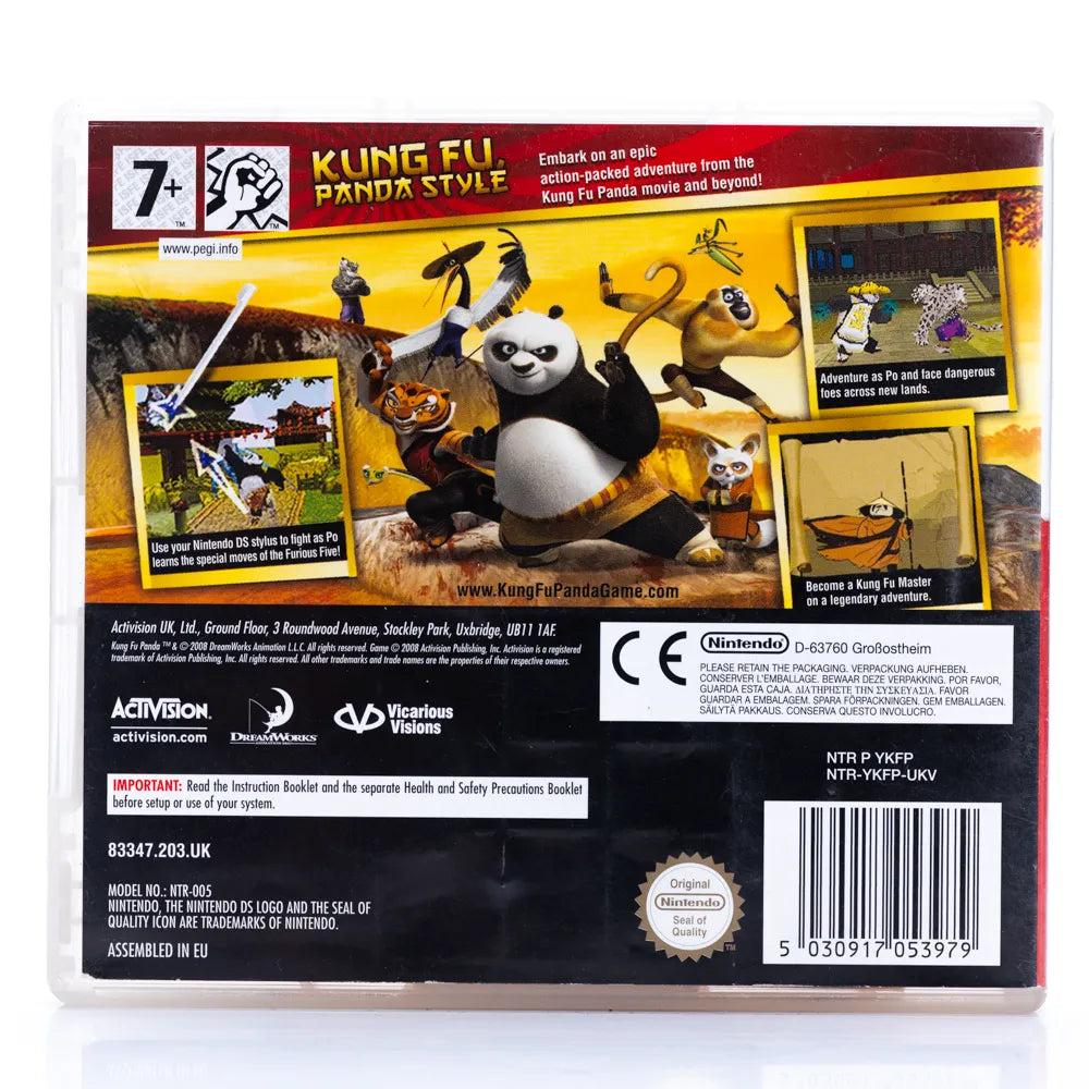Dreamworks: Kung Fu Panda - Nintendo DS spill - Retrospillkongen