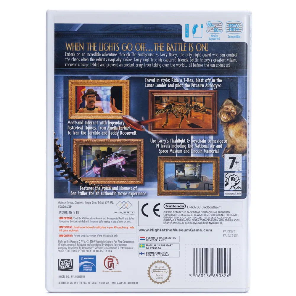 Night at the Museum 2: The Video Game - Wii spill