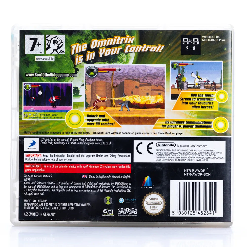 Ben 10: Protector of Earth - Nintendo DS spill - Retrospillkongen