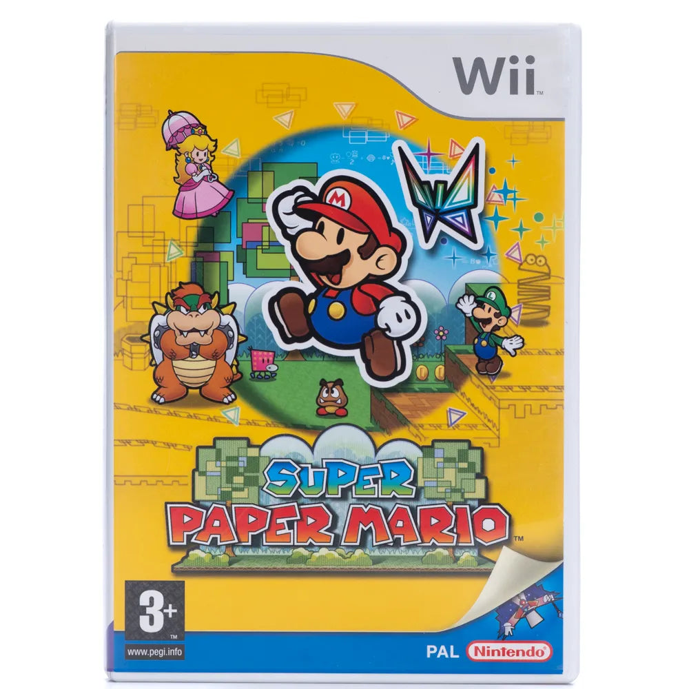Super Paper Mario - Wii spill - Retrospillkongen