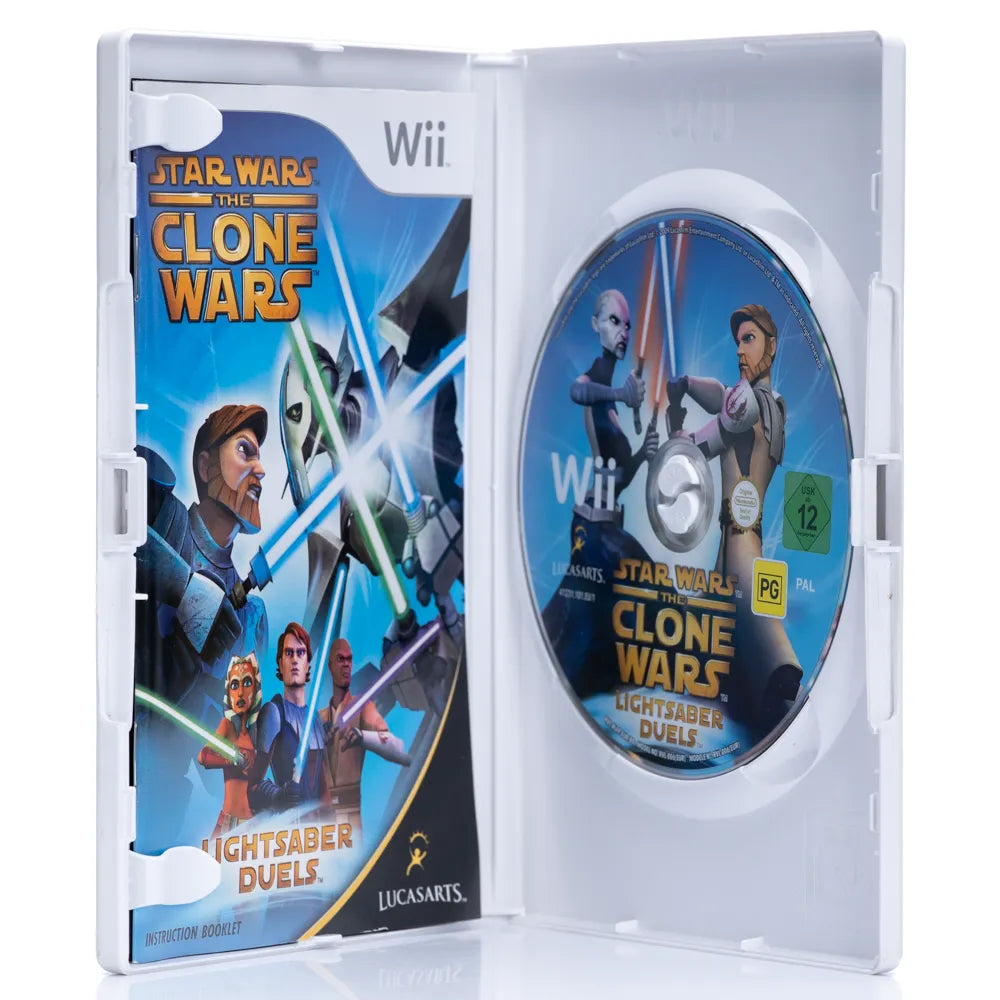 Star Wars: The Clone Wars - Lightsaber Duels - Wii Spill - Retrospillkongen