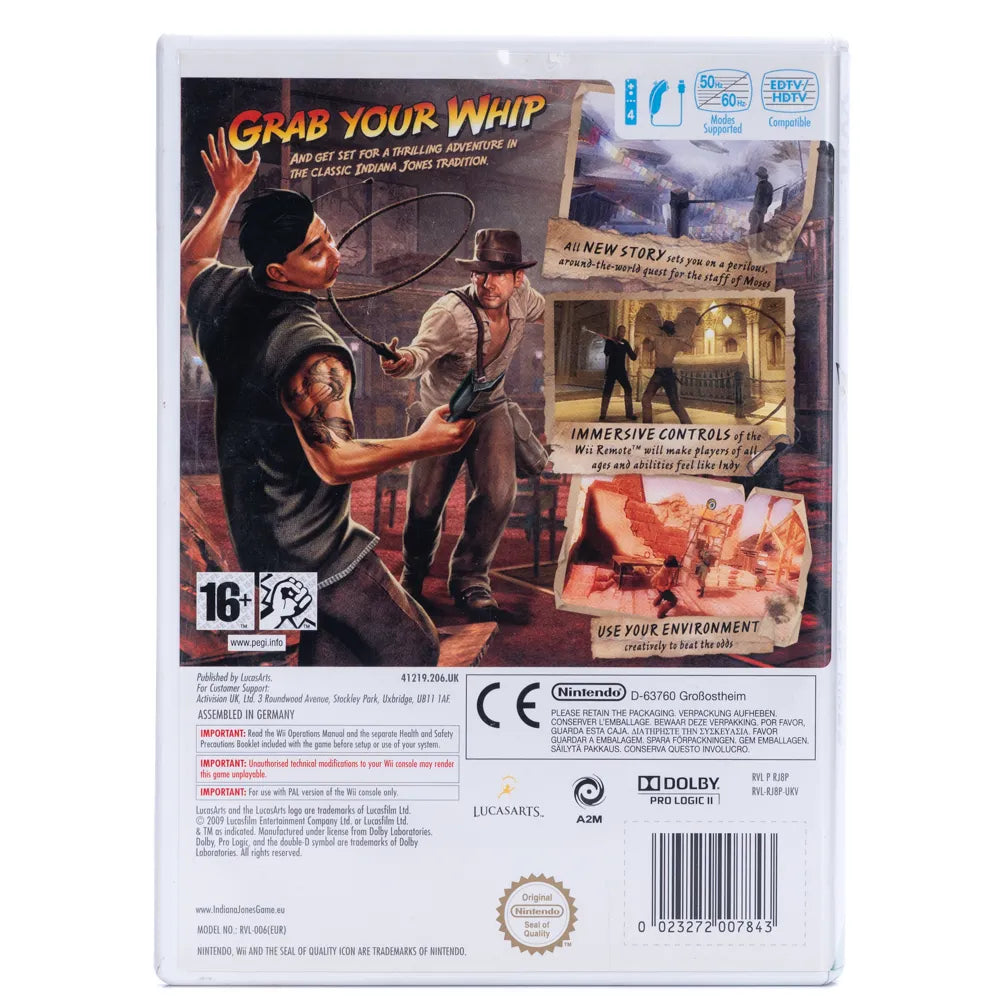 Indiana Jones and the Staff of Kings - Wii spill - Retrospillkongen