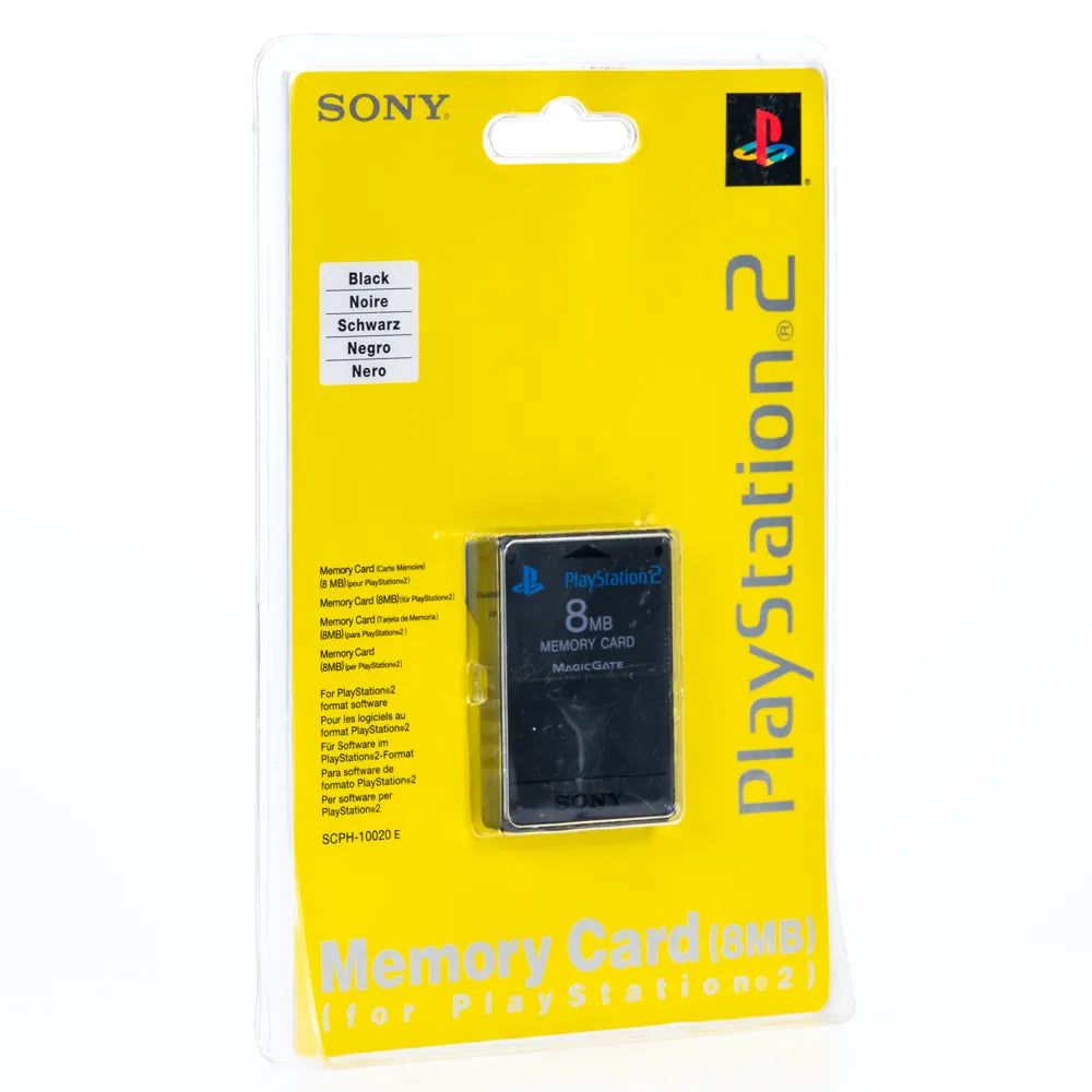 Forseglet Original Sony PlayStation 2 Minnekort (8MB) - PS2 - Retrospillkongen
