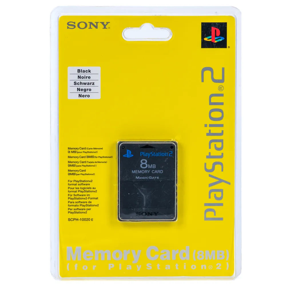 Forseglet Original Sony PlayStation 2 Minnekort (8MB) - PS2 - Retrospillkongen