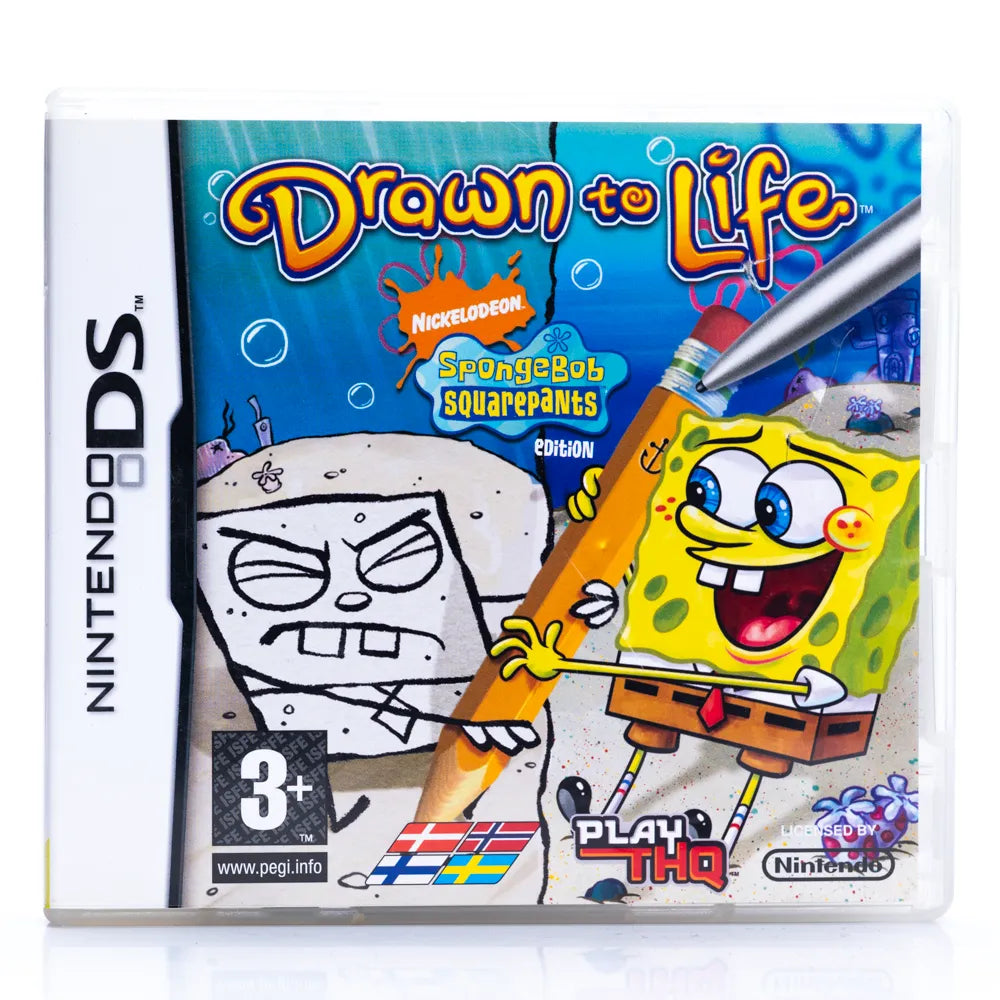 Drawn to Life SpongeBob SquarePants Edition - Nintendo DS spill - Retrospillkongen