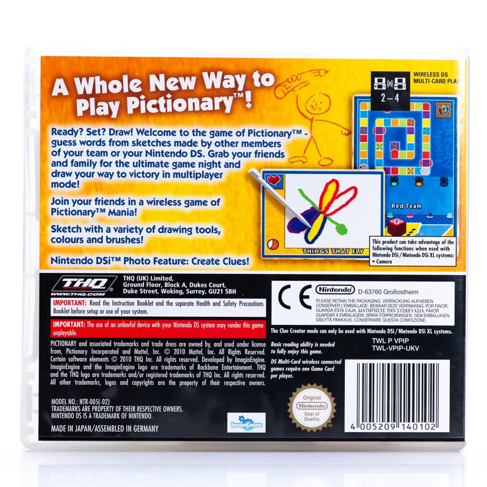 Pictionary - Nintendo DS spill - Retrospillkongen