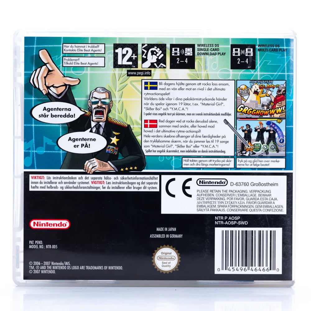Elite Beat Agents - Nintendo DS spill - Retrospillkongen