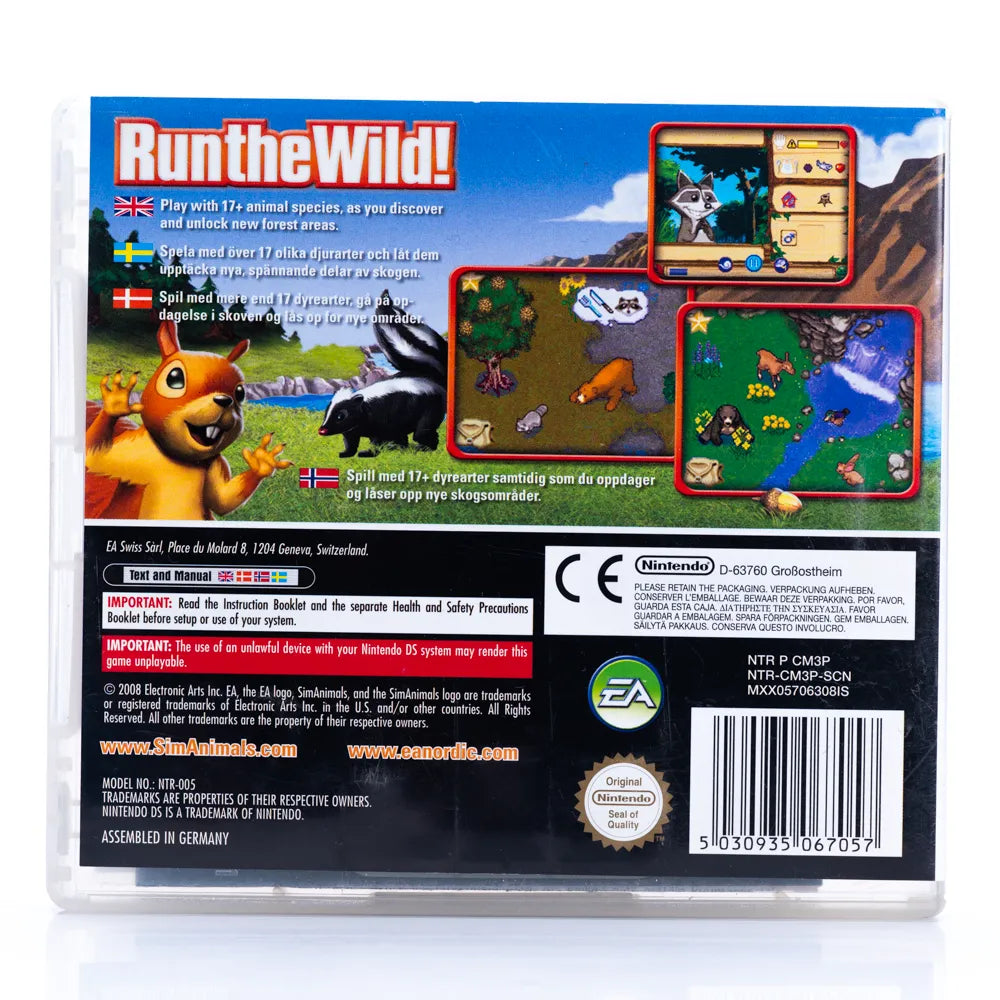 SimAnimals - Nintendo DS spill - Retrospillkongen