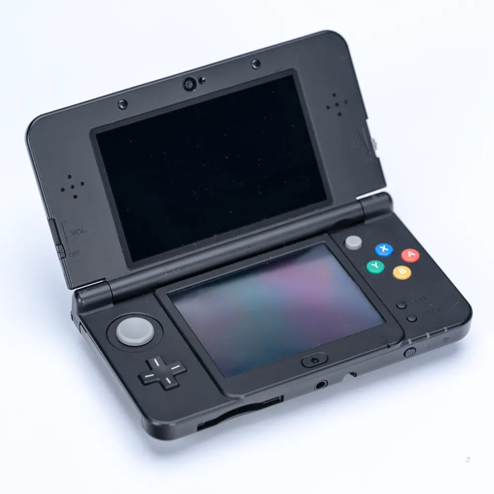New Nintendo 3DS Svart Konsoll m/Strømadapter - Retrospillkongen
