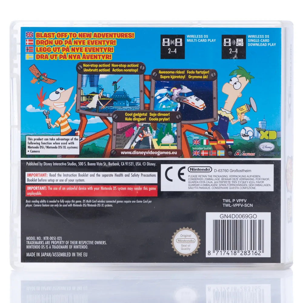 Phineas and Ferb Ride Again - Nintendo DS spill - Retrospillkongen