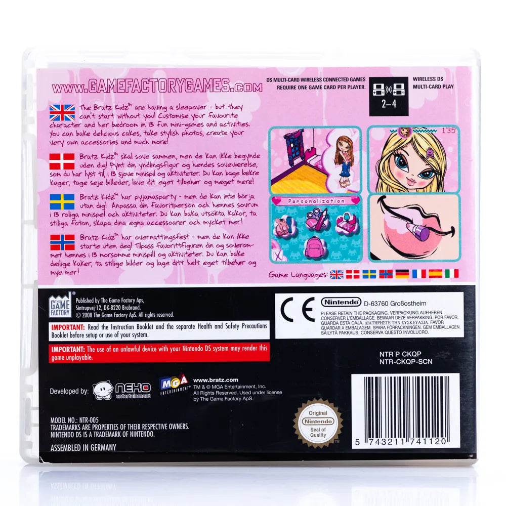 Bratz Kidz - Nintendo DS spill - Retrospillkongen