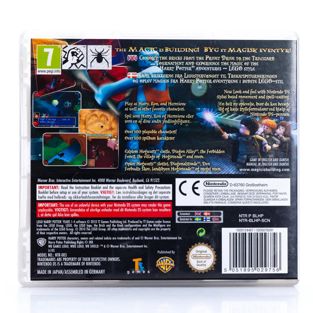 LEGO Harry Potter: Years 1-4 - Nintendo DS spill - Retrospillkongen