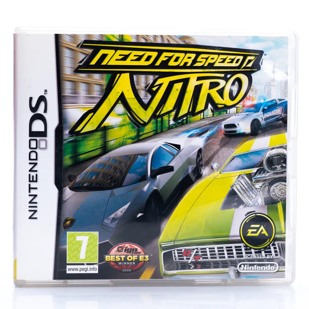 Need for Speed Nitro - Nintendo DS spill - Retrospillkongen