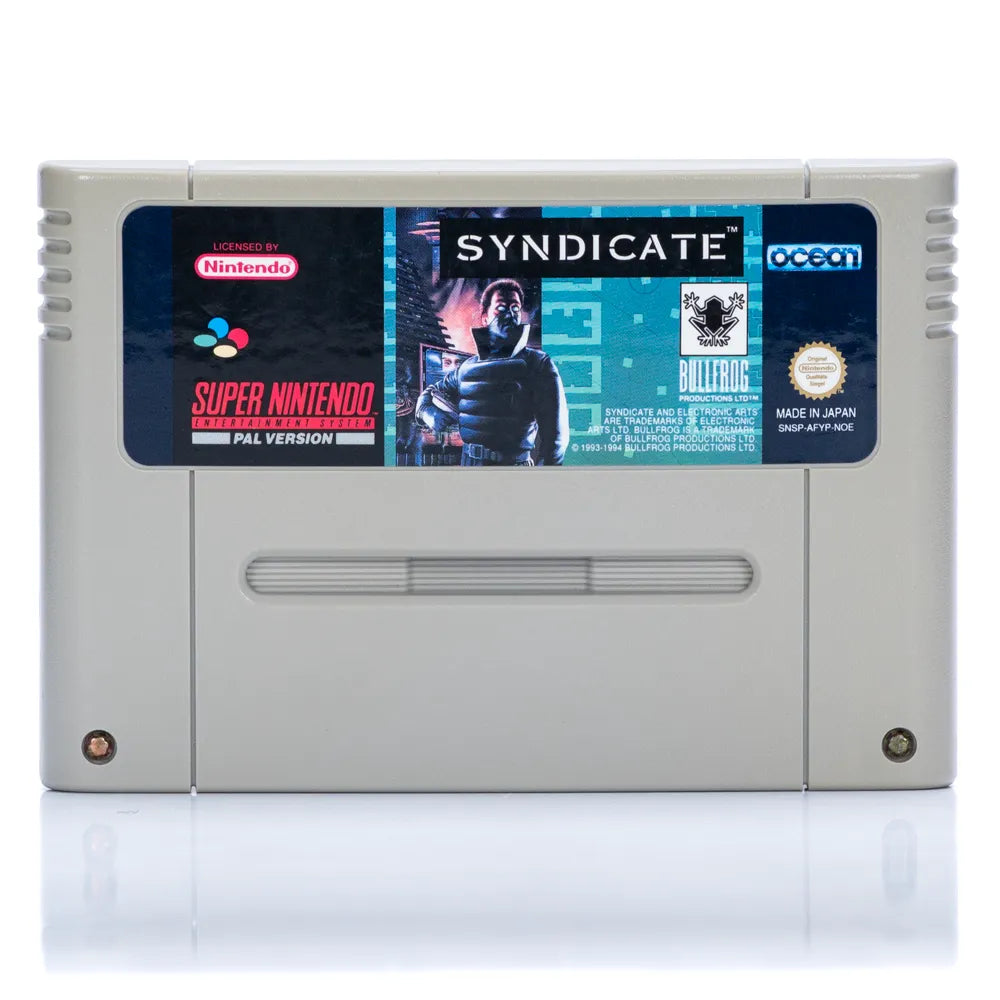 Syndicate - SNES spill - Retrospillkongen