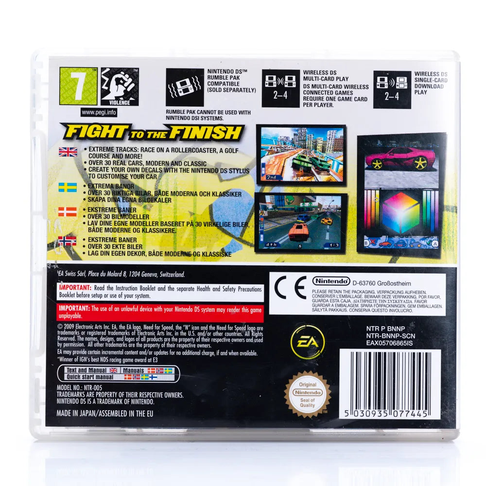 Need for Speed Nitro - Nintendo DS spill - Retrospillkongen